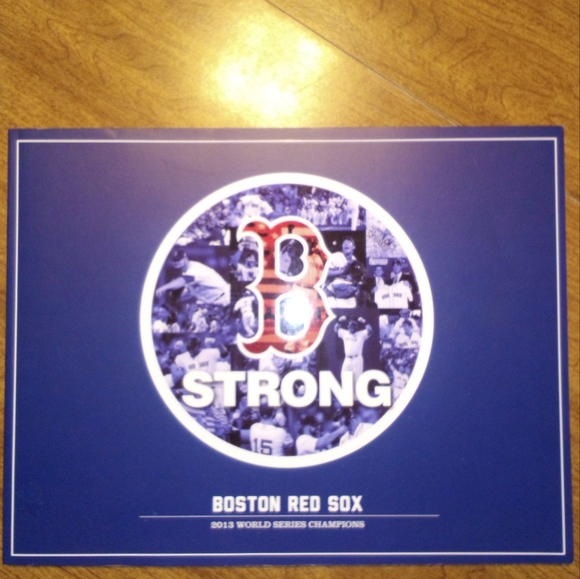 Boston Red Sox B Strong Other - B Strong Boston Red Sox 2013 World Series Champions Season Ticket Holder Book